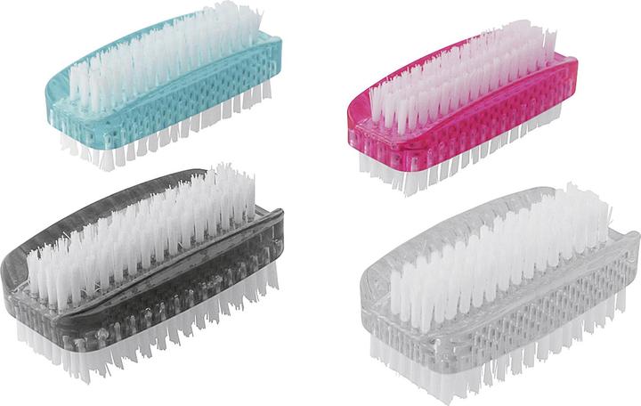 Axentia Nagelbürste, Kunststoff, doppelseitig