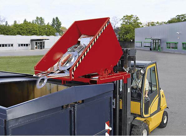 Image du produit eurokraft pro Bac basculant pour charges lourdes (600 l)