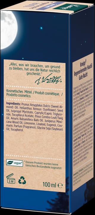 Produktbild Kneipp Regenerierendes Hautöl Gute Nacht