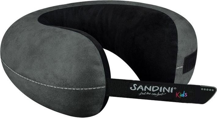 Image du produit Sandini TravelFix Kids, microfibre anthracite (Coussins de voyage)