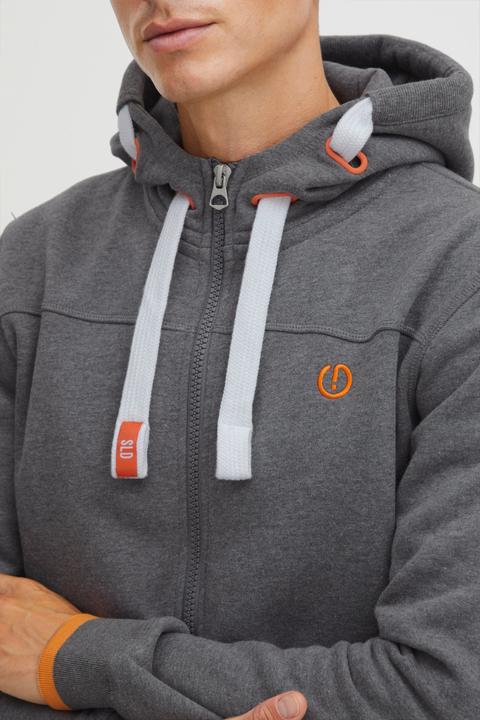 Actual product image Solid Benjamin Zip Men's Sweater Zip Jacket (M)