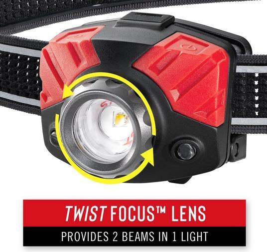 Immagine prodotto Coast Lampada frontale a LED FL75R a batteria (530 lm)