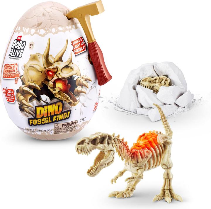 Image du produit Zuru ROBO ALIVE Dino Fossil Find Mini Surprise Egg ass.