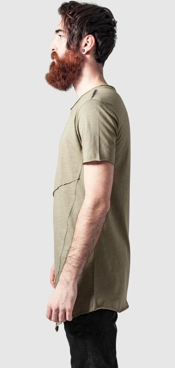 Produktbild Urban Classics Long Open Edge Front Zip Tee (XL)