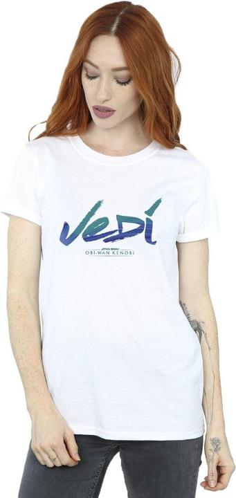 Produktbild Star Wars ObiWan Kenobi Jedi Painted Font TShirt (M)