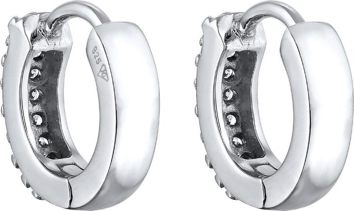 Immagine prodotto Elli Creolo, creoli di cristallo (Argento 925, Zirconia)