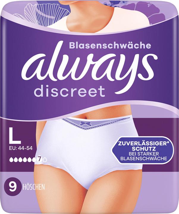 Immagine prodotto Always Discreto (9 x, L)