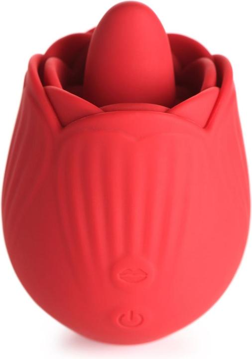 Image du produit Frisky BLOOMGASM - French Rose Stimulateur Léchage et Vibration - Rouge