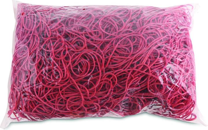 Produktbild Office Products Schutzvorrichtungen, medizinisch, 80 mm, 1,5 x 1,5 mm, 60 % Gummi, 1000 g, Hitze, rot (1 Stück)