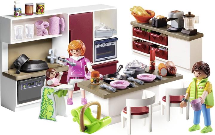 Actual product image Playmobil Large family kitchen (9269, Playmobil City Life)