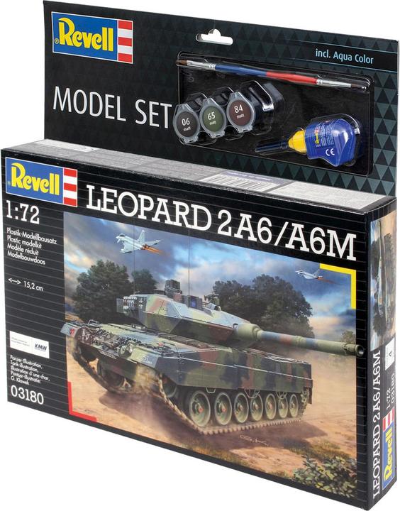 Actual product image Revell Model Set Leopard 2A6/A6M