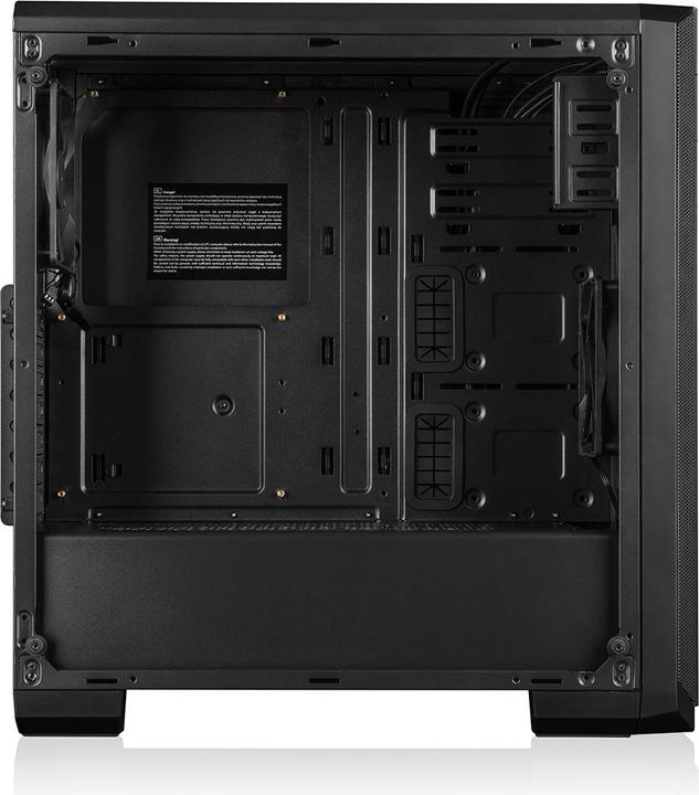 Actual product image Modecom Oberon Pro - Midi Tower - PC - Black - ATX,ITX,Micro ATX - Home Office - 16.3 cm (ATX, mATX, Mini-ITX)
