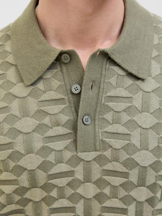 Produktbild Jack & Jones Jprkalvin Knit Polo Ss Styd Ss25 (L)