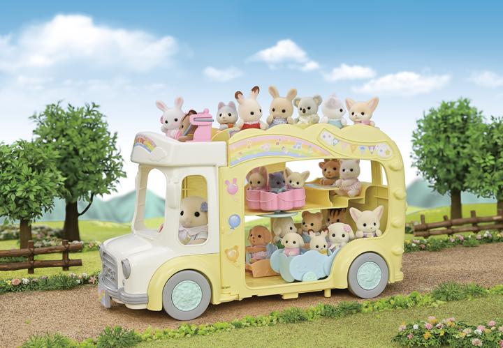Image du produit Sylvanian Families Rainbow Fun Nursery Bus