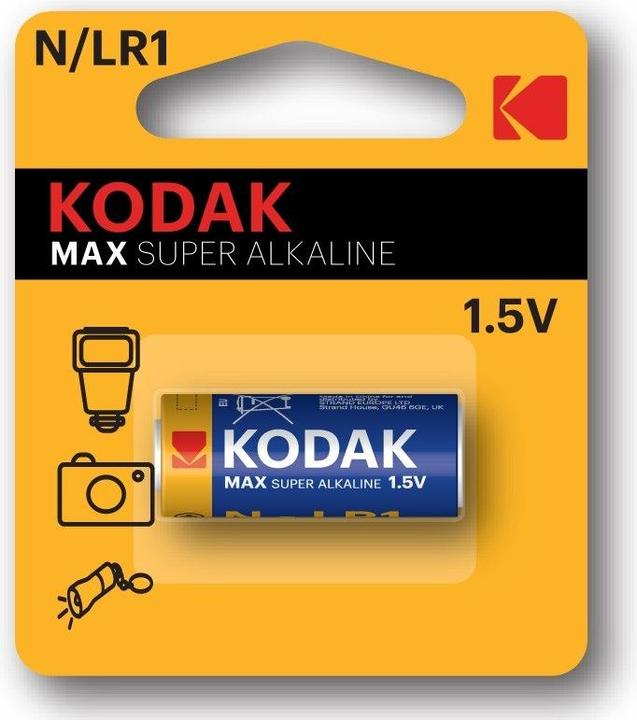 Actual product image Kodak MAX LR1 N Single-use battery Alkaline - Battery (1 pcs., N)