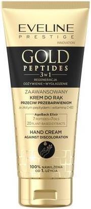 Actual product image Eveline Gold Peptide Hand Cream Against Discoloration 75ml (75 ml)