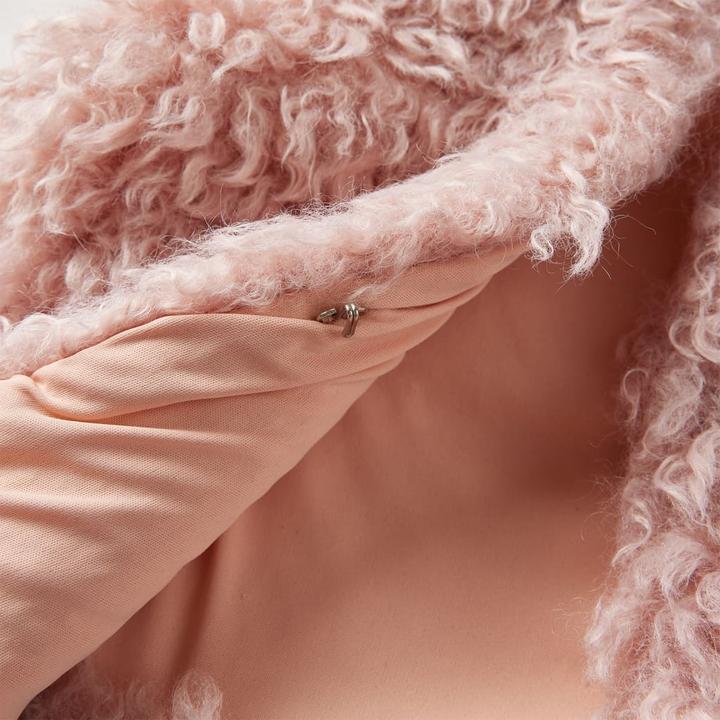 Immagine prodotto VidaXL Gilet da bambino in pelliccia ecologica rosa chiaro 92, materiale esterno (92)
