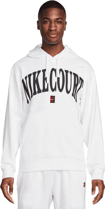 Nike Fleece Tennis Hoodie White Man