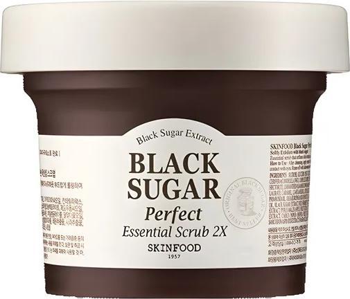 Skinfood Zucchero nero Scrub essenziale perfetto 2X 20g