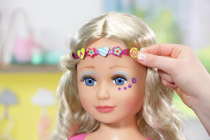 Image du produit Zapf Creation Tête de maquillage et d'habillage d'une petite soeur
