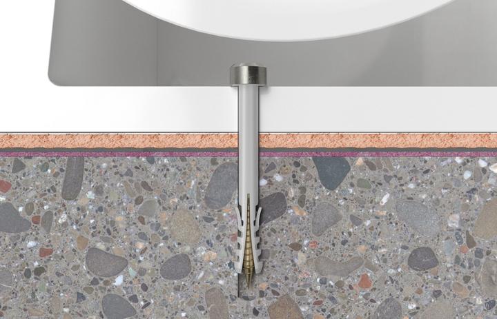Produktbild Fischer WC-Befestigung S 8 RD 80 K (2) (2 Stk.)