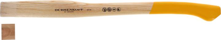 Actual product image Ochsenkopf replacement handle made of durable hickory wood, ergonomic shape, 600 mm, 363 g