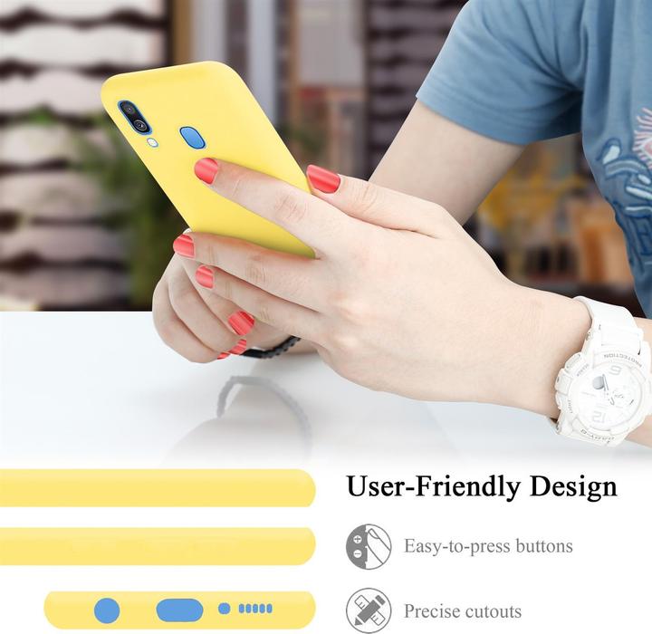 Immagine prodotto Cadorabo Copertura della cassa del silicone liquido TPU (Samsung Galaxy A40)