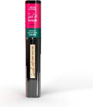 Immagine prodotto Bourjois Twist Up Mascara Ultra Black 8ml + Contour Clubbing Eyeliner 50-5.3g Ultra Black a (Ultra Nero + Verde (Verde amore) 50)