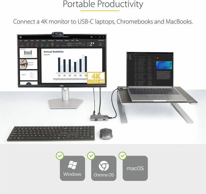Produktbild StarTech 104B-USBC (USB-C, 5 Ports)