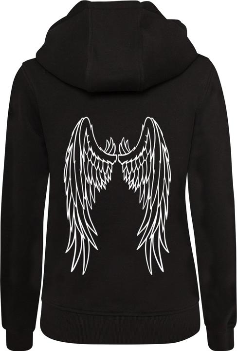 Immagine prodotto Miss Tee Felpa con cappuccio Angel Wings - 125277 (5XL)