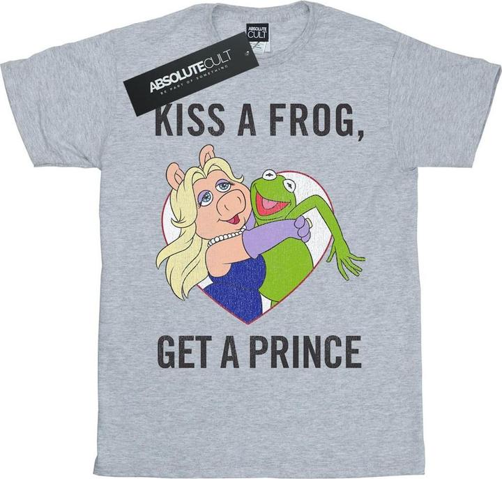 Actual product image Disney Boys The Muppets Kiss A Frog T-Shirt (152, 158)