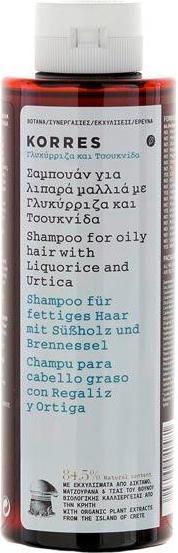 Actual product image Korres Liquorice & Urtica (250 ml, Liquid shampoo)