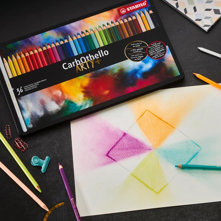 Image du produit STABILO CARBOTHELLO - Crayons de couleur pastel (Multicolore, 48 x)