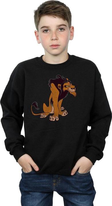 Actual product image Disney Boys The Lion King Classic Scar Sweatshirt (152, 158)