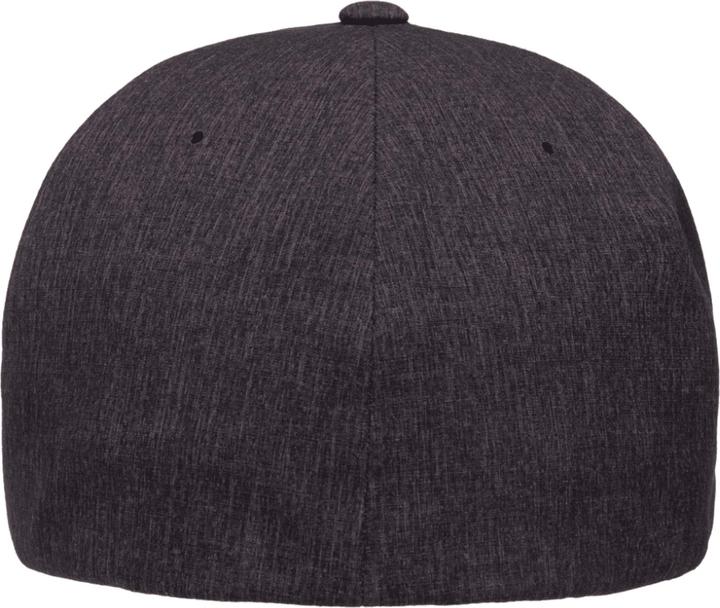 Actual product image Yupoong Unisex Adult Flexfit Delta Melange Carbon Baseball (S)