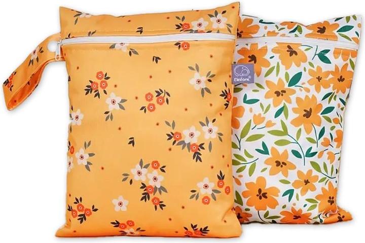 ASMI 2 Stück Wetbag Windeltasche Set 19x25 cm
