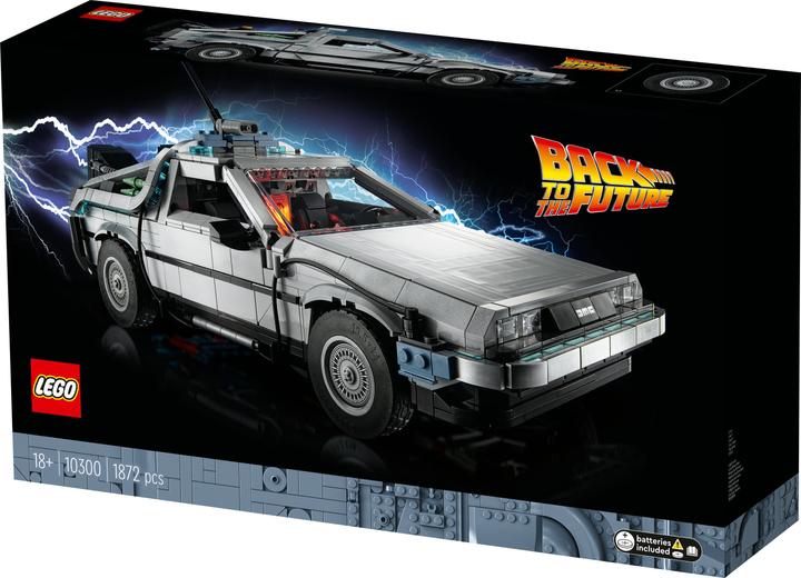 Produktbild LEGO Zeitmaschine aus Zurück in die Zukunft (10300, LEGO Icons, LEGO Seltene Sets)