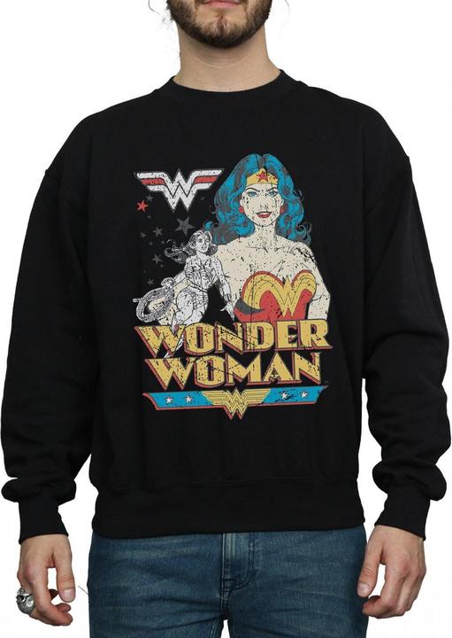 Produktbild Wonder Woman Posing Sweatshirt (L)