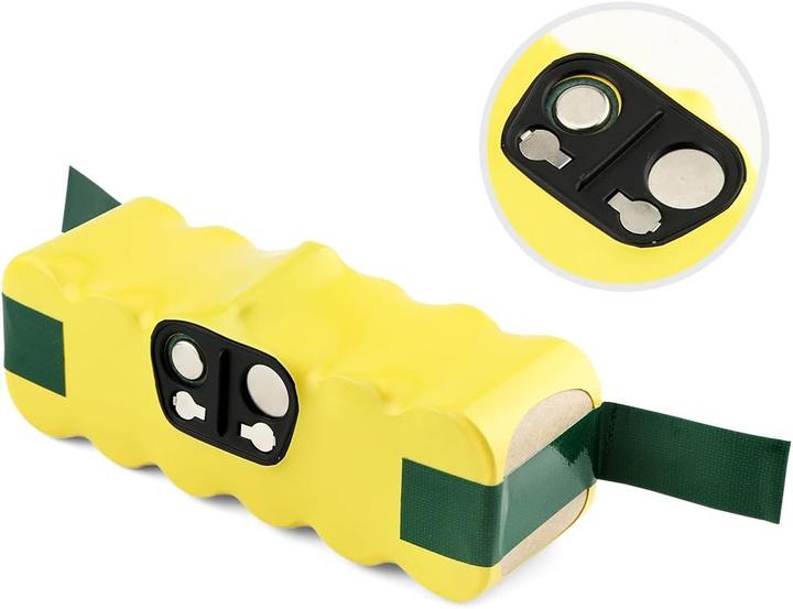 Immagine prodotto HT TopHinon Batteria di ricambio per Roomba, 14.4V, 3000mAh