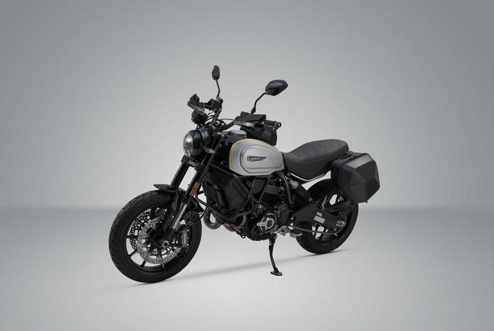 Actual product image Sw Motech side luggage support kit urban abs. 1x16,5l. ducati scrambler (16.50 l)