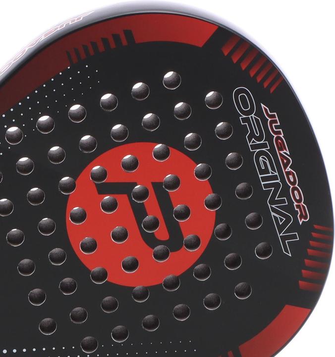 Image du produit Luxtri Raquette Padel Forme Goutte d’eau 360g Fibre de verre EVA Rouge-noire Jugador Sport Extérieur