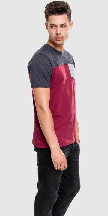 Produktbild Urban Classics 3-Tone Pocket Tee (S)