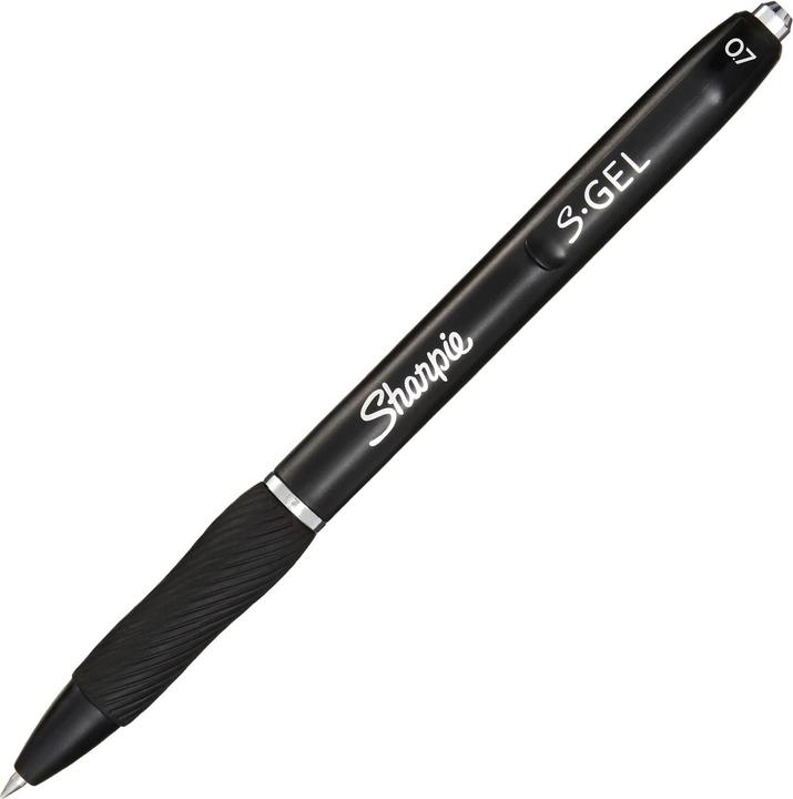 Actual product image Sharpie Gel pen 0.7 mm, black, 3 pieces (Black, 3 x)
