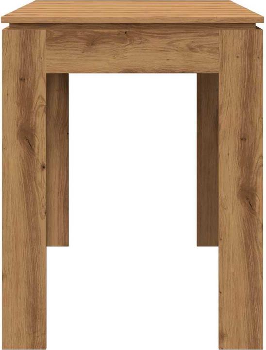 Actual product image VidaXL Esstisch Artisan-Eiche 120x60x76 cm Holzwerkstoff (120 x 60 x 76 cm)