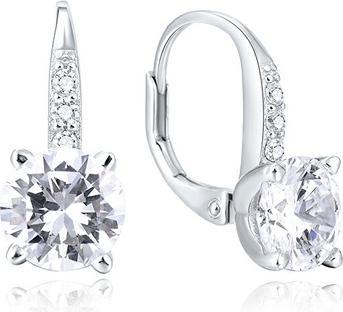 Produktbild Beneto Silver earrings with zircons AGUC1959