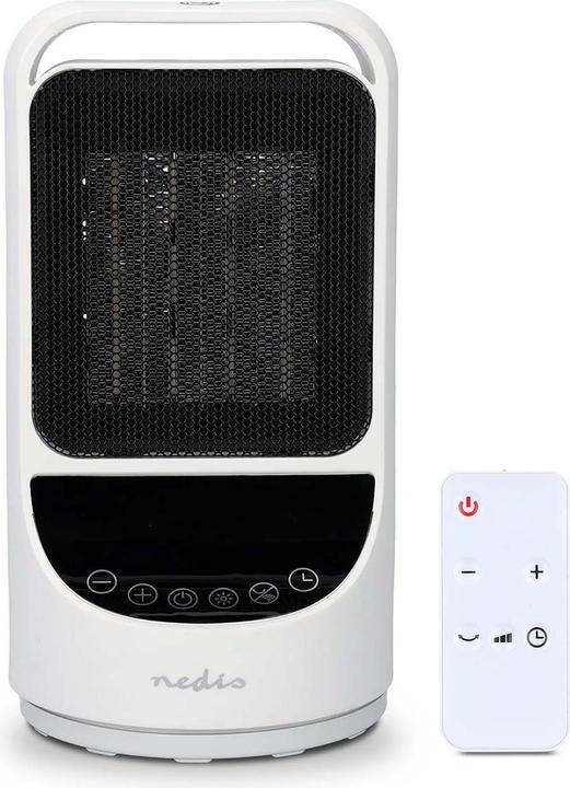 Actual product image Nedis SmartLife ceramic PTC fan heater | Wi-Fi | 1500 W | 2 heat settings | oscillation | display (1500 W)