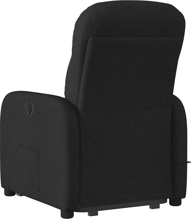 Produktbild VidaXL Massagesessel mit Aufstehhilfe Schwarz Stoff