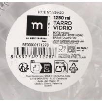 Image du produit Anna couvercle de bocal en verre acier 1,25lt. (1.25 l)