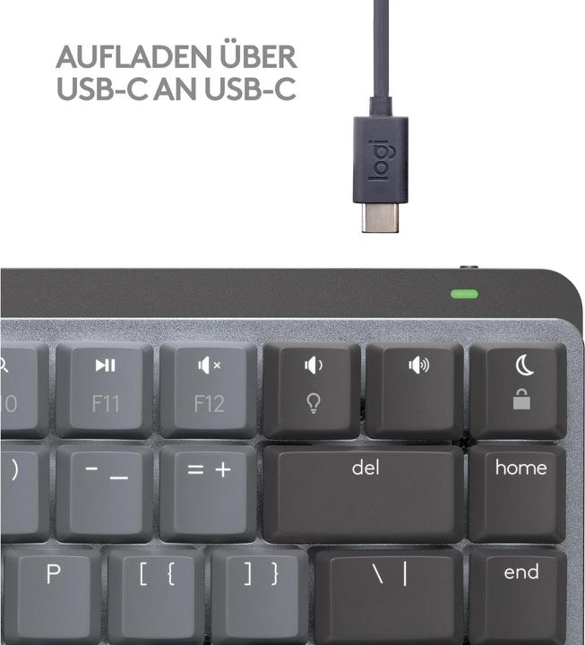 Produktbild Logitech MX Mechanical Mini for Mac (CH, Kabellos)