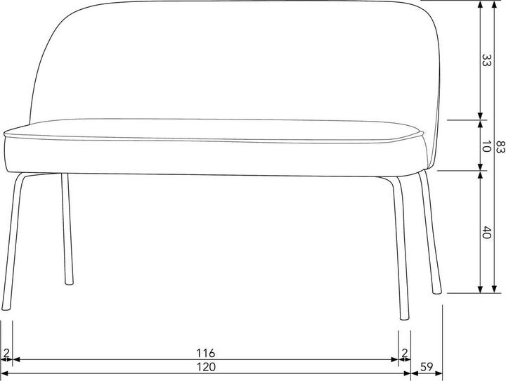 Actual product image BePureHome Vogue (120 cm)